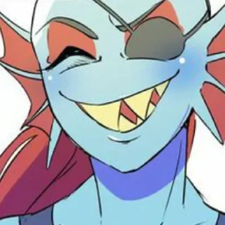 🐟 emoji Андайн -> @Earth928B Telegram sticker 17 of 32
