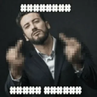 🖕 emoji крутое мыло для белья Telegram sticker 21 of 104