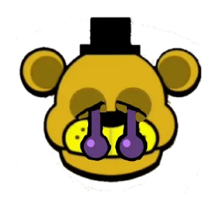 Sticker from Golden Freddy