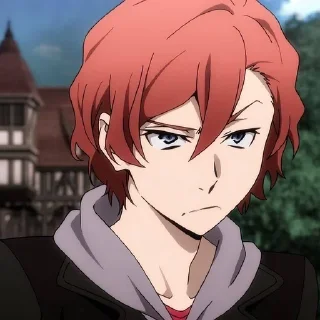 🧡 emoji Chuya Nakahara Telegram sticker 5 of 120