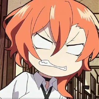 🧡 emoji Chuya Nakahara Telegram sticker 9 of 120
