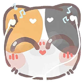 Sticker from ฅ^• ˕ •^ฅ ♡