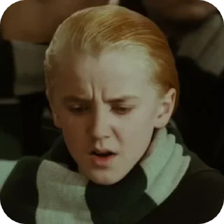 🍏 emoji Draco malfoy fr @lonrzeqx Telegram sticker 12 of 50