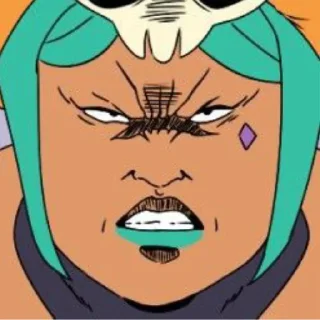 😣 emoji Черепо девочки Telegram sticker 22 of 120