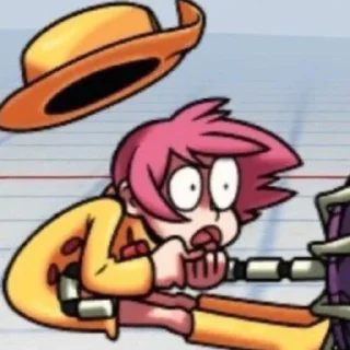 😨 emoji Черепо девочки Telegram sticker 23 of 120