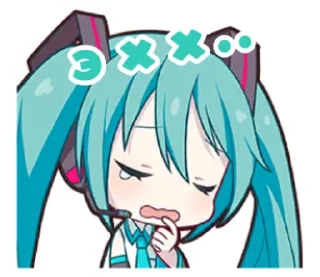 🍵 emoji Hatsune Miku @sekaij Telegram sticker 7 of 13