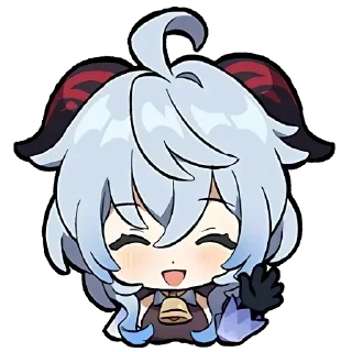 😄 emoji ♡ Гань Юй ♡ Telegram sticker 5 of 20