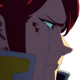 😭 emoji Cyberpunk: Edgerunners/ @Akunostickers Telegram sticker 19 of 77