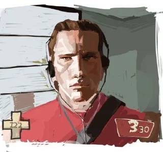 😐 emoji Стикер-пак какого-то человека Telegram sticker 22 of 63
