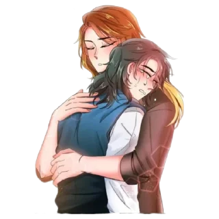 🫥 emoji Закулисье юри yuri backstage Telegram sticker 11 of 120