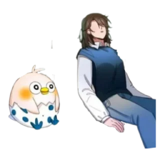 😔 emoji Закулисье юри yuri backstage Telegram sticker 15 of 120