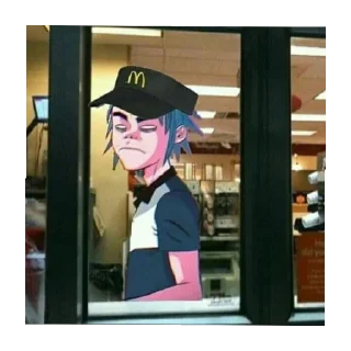 😠 emoji Gorillaz Telegram sticker 18 of 44