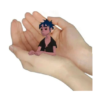 🤲 emoji Gorillaz Telegram sticker 20 of 60
