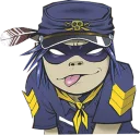 😋 emoji Gorillaz Pack Telegram sticker 7 of 30