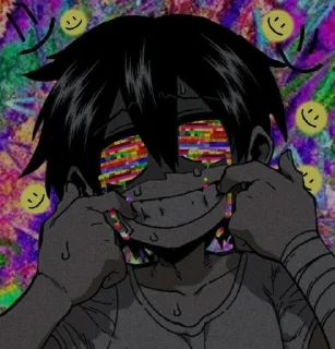 🌟 emoji glitchcore🌈 Telegram sticker 7 of 57