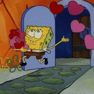 ❤️ emoji spngbob Telegram sticker 6 of 107