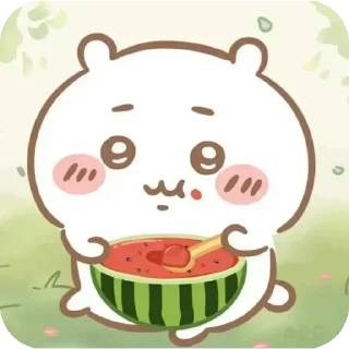🍉 emoji Chiikawa @fanimee Telegram sticker 21 of 106