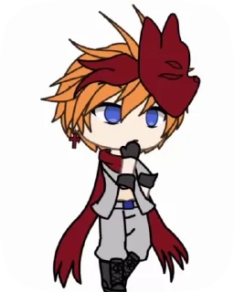 🌟 emoji ГАЧИ МУЧИ С ТОРТИКОМ (АНИМАЦИЯ Telegram sticker 4 of 34