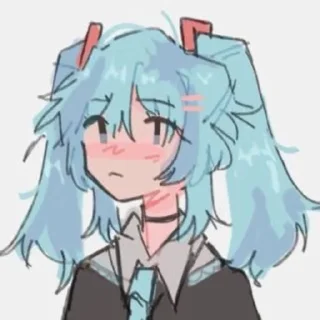 🌟 emoji Miku 01 Telegram sticker 15 of 108