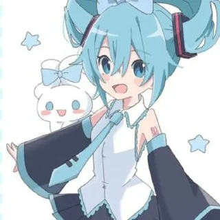 🌟 emoji Miku 01 Telegram sticker 18 of 108