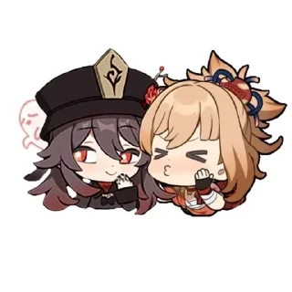 😙 emoji Ху Тао✨ Telegram sticker 16 of 120