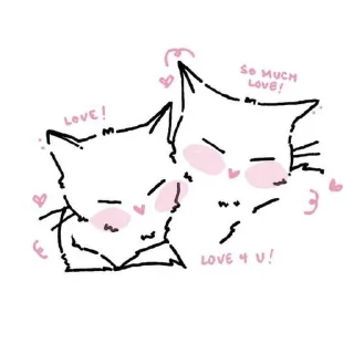 🌟 emoji mini cats ^^ Telegram sticker 11 of 36