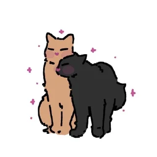 🌟 emoji mini cats ^^ Telegram sticker 16 of 36