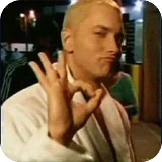 👌 emoji Eminem 💋 Telegram sticker 7 of 21