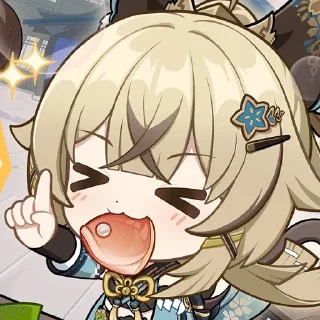 🍃 emoji ⤷ 𝒦.іꭈαꭈα ୭ ˚⦁ ᵎᵎ @arhivN4r Telegram sticker 10 of 40