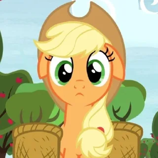 🌟 emoji Applejack • @Earth928B Telegram sticker 9 of 55