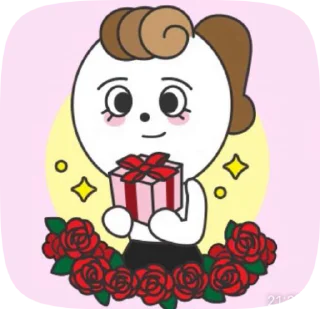 Sticker from Сердечки