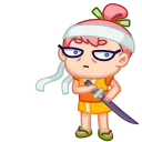 😐 emoji Yoko Telegram sticker 20 of 22