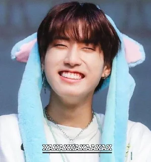 😂 emoji Han Jisung *mmhlp* Telegram sticker 12 of 17