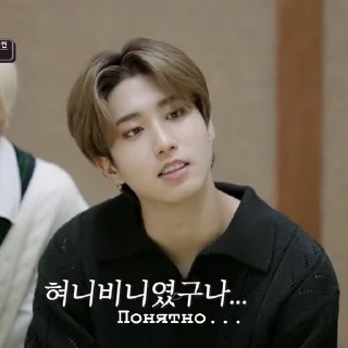 🥲 emoji Han Jisung *mmhlp* Telegram sticker 8 of 17