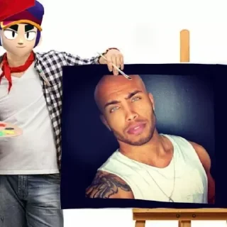 😎 emoji Фэнг художник Telegram sticker 11 of 14