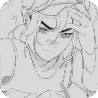 😒 emoji Фэнг 2 Creator: @hotparrot Telegram sticker 11 of 120