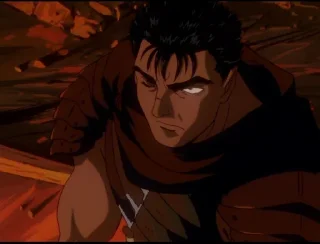 🤨 emoji Berserk 1997 Telegram sticker 7 of 100