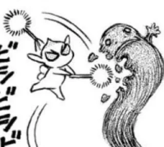 Sticker from berserk pack