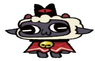 Sticker from культ ягненка