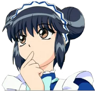 🤔 emoji ૮꒰TOKYO MEW MEW꒱ა Telegram sticker 17 of 50