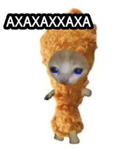 😹 emoji Кот куриная ножка 😊 Telegram sticker 15 of 35