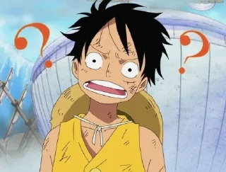 ❓ emoji one piece is real Telegram sticker 23 of 24