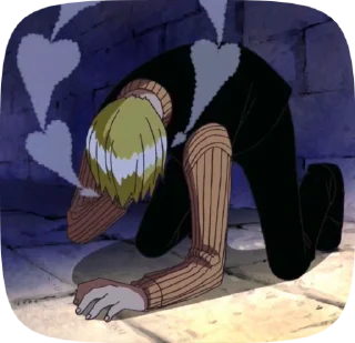 🥰 emoji Я Фанатка Санджи Telegram sticker 18 of 21