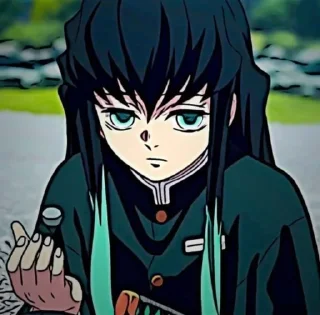 🖤 emoji Муичиро @songs_zxc Telegram sticker 6 of 20