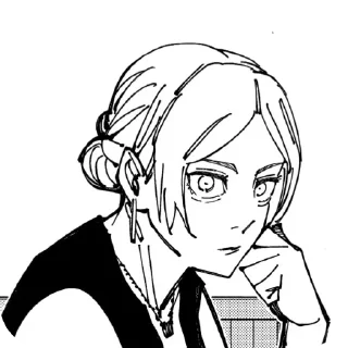👍 emoji Юки Цукумо Telegram sticker 13 of 30