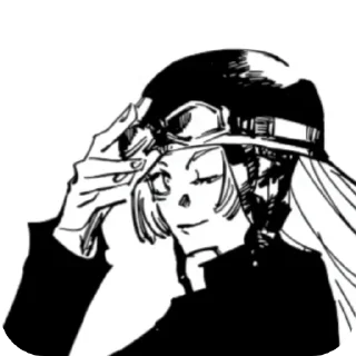 👍 emoji Юки Цукумо Telegram sticker 6 of 30