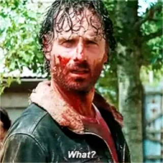 🤨 emoji Rick grimes Telegram sticker 7 of 22
