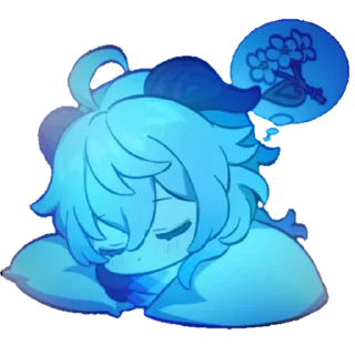 ❄️ emoji 𝔾𝕒𝕟 𝕐𝕦 by @Ann_stickers03 Telegram sticker 10 of 71