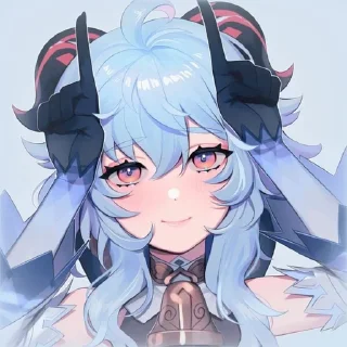 🧊 emoji ꒰ ♡ ꒱  𝐺𝑎𝑛𝑦𝑢   °   ᶻ  z  @holopthomy Telegram sticker 9 of 40