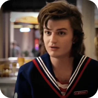🌟 emoji Steve Harrington🍦 Telegram sticker 13 of 50